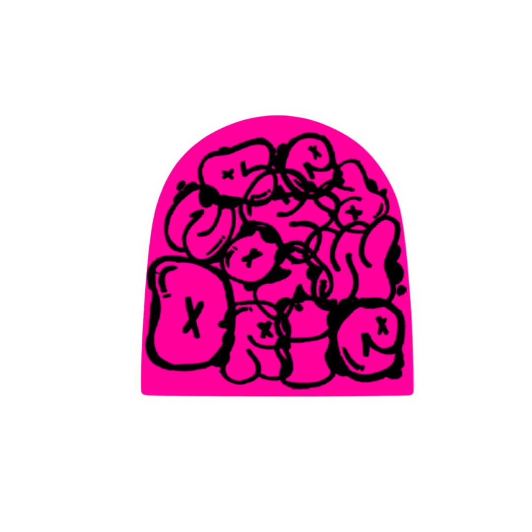 Scramble Beanie Pink