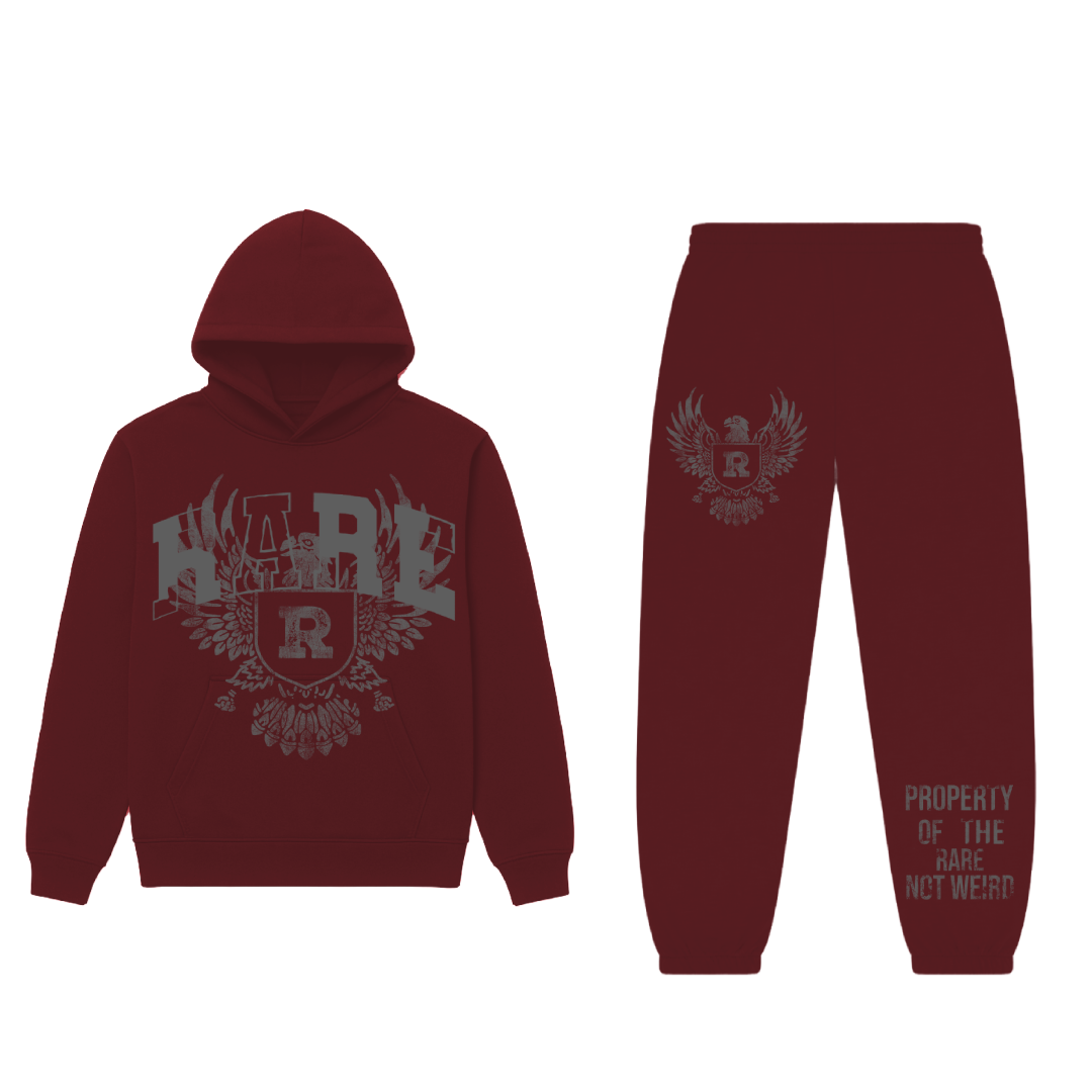 Eagle Sweatsuit (Burgundy)