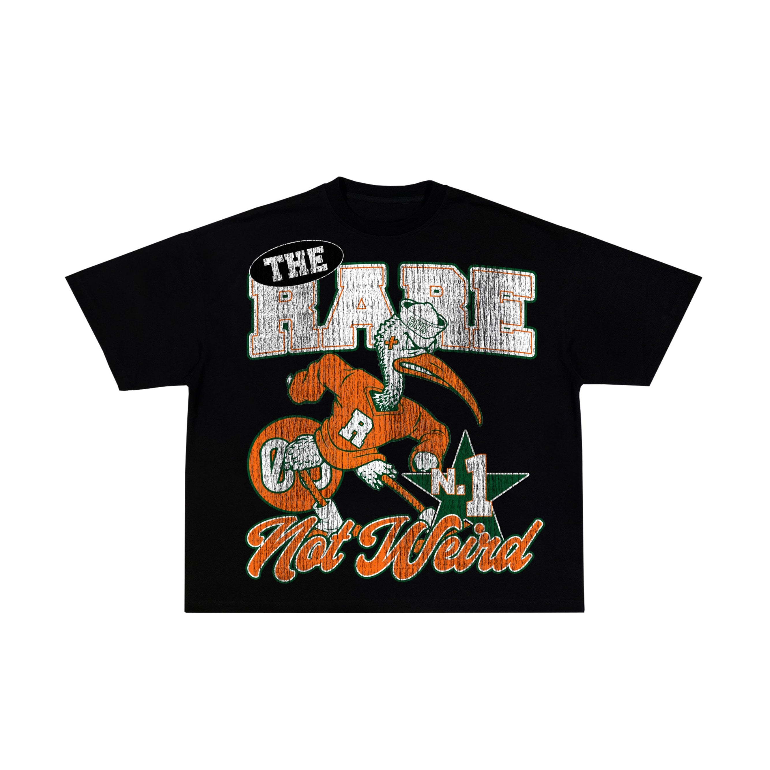 The Rare Not Weird T Shirt (Black)